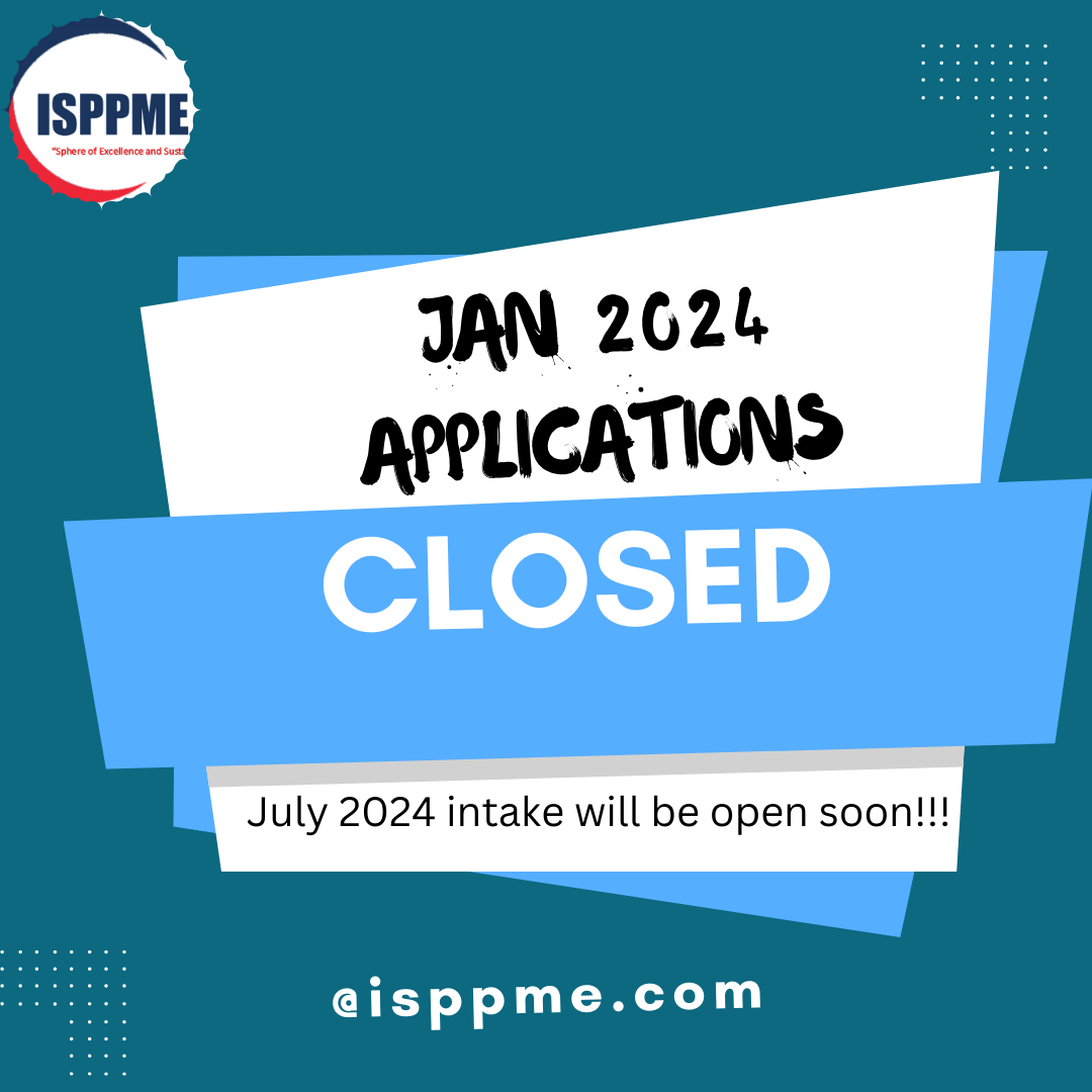 IMPORTANT Applications For The January 2024 Intake Has Been Closed   Application Closed 