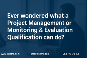 Career Opportunities for the Project Management, Monitoring and Evaluation Course